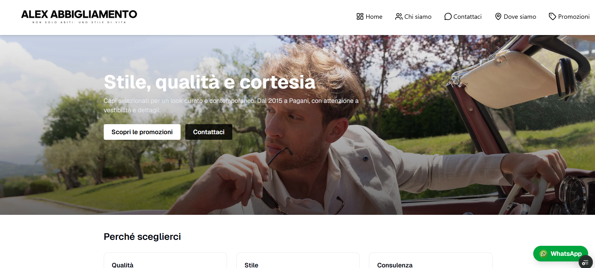 Alex Abbigliamento Pagani